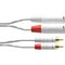 Cordial 2 x RCA - 2 x XLR, 3 m – kuva 2