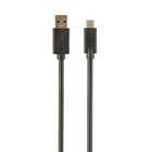GEMBIRD CCP-USB3-AMCM-6 USB-C-kaapeli - 1,8 m - Musta - Kaksoissuojattu - Synkronointi ja lataus