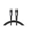 Tech-Protect UltraBoost USB-C / USB-C PD 60W 3A 1m Cable - Grey – kuva 1
