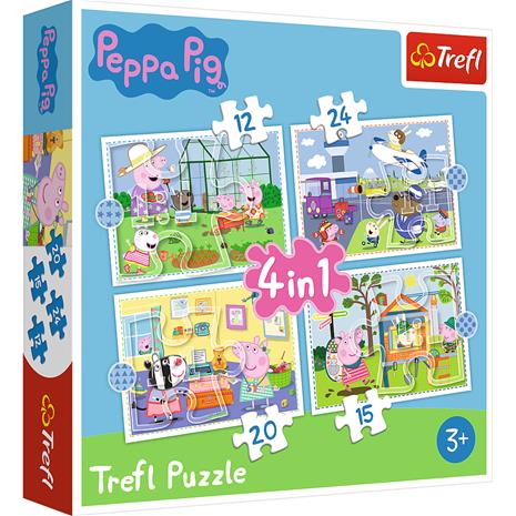 Trefl Pipsa Possu 4-in-1 palapelisetti – kuva 1/2