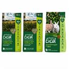 Burgess Excel - Adult Rabbit Food with Mint 9 kg + 2 x Burgess Excel Hedgerow Herbs Hay 2.7 kg (Bundle)