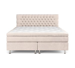 Jenkkisänky Celine 210x210 cm Sametti - Beige