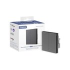 Aqara Smart Wall Switch H1 - Grey No neutral, Double rocker, Zigbee