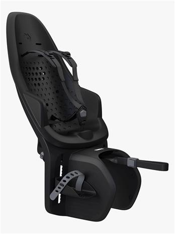 Thule Yepp 2 Maxi Rack Mount Pyöränistuin + Sadesuoja, Musta