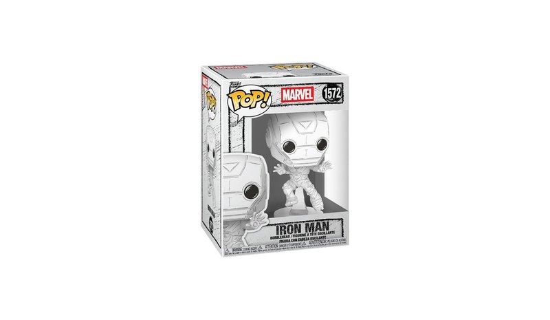 Funko Pop! Marvel: Sketched - Iron Man FIGU