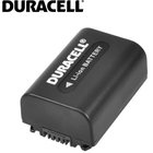 Kameran akku Duracell yhteensopiva Sony NP-FV50 NP-FV100, 650mAh