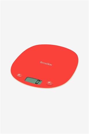 Keittiövaaka Terraillon Macaron+ punainen elektroninen keittiövaaka 5 kg