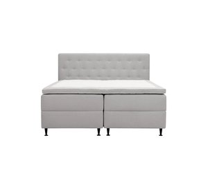 Hilton Plus Täydellinen sänkypaketti säilytystilalla 160x200 cm - Harmaa