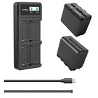 Smallrig 3823 Np-F970 Battery & Charger Kit kameraparisto
