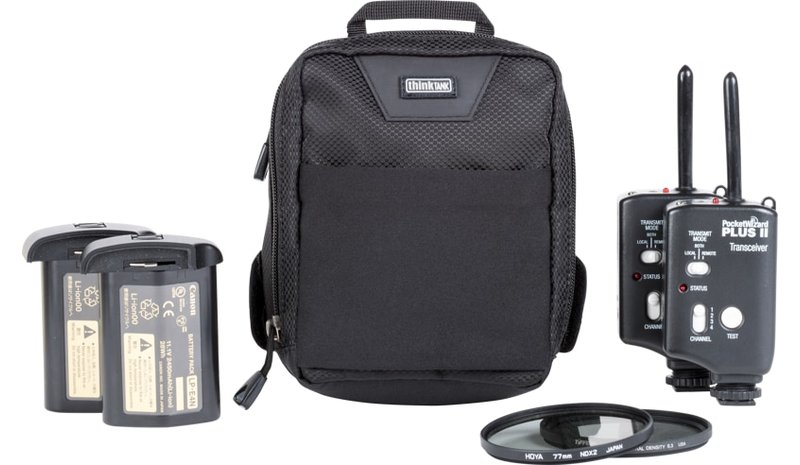 Think Tank Stuff It!, Black/Grey vyöpussi tarvikkeille