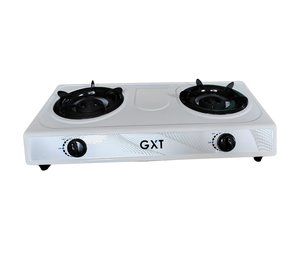 GXT 2-liekkinen emaloitu kaasukeittolevy