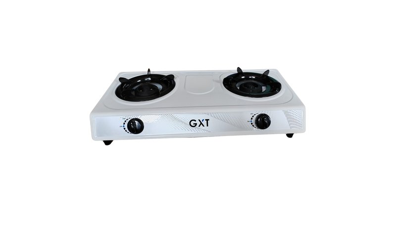 GXT 2-liekkinen emaloitu kaasukeittolevy