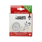 Bialetti - 3 tiivistettä + suodatin 1-kupin alumiinikahvinkeittimiin