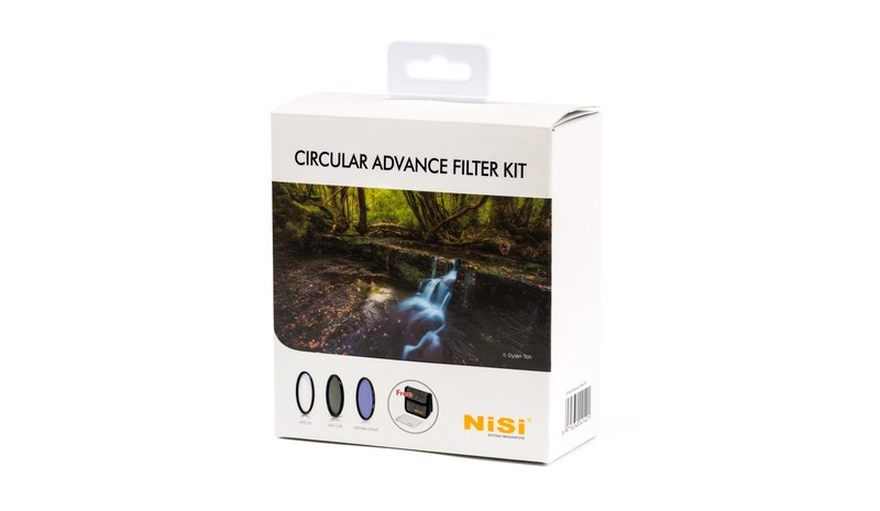 NiSi Filter Circular Advanced Kit suodinpakkaus