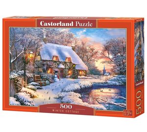 Castorland Winter Cottage 500p palapeli