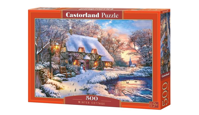 Castorland Winter Cottage 500p palapeli
