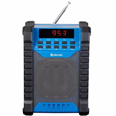 DENVER WRB-60 Workradio - FM & Bluetooth - 10 Watt
