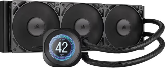 Corsair NAUTILUS 360 LCD Black - CPU Vesijäähdytys - Max 36 dBA