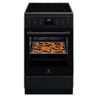 Electrolux 600 SteamBake LKR564276K, keraaminen liesi