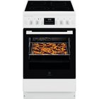 Electrolux SteamBake LKR564277W, keraaminen liesi