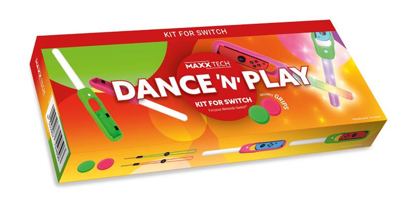 Maxx Tech Dance 'n' Play Kit, Nintendo Switch -ohjainsetti