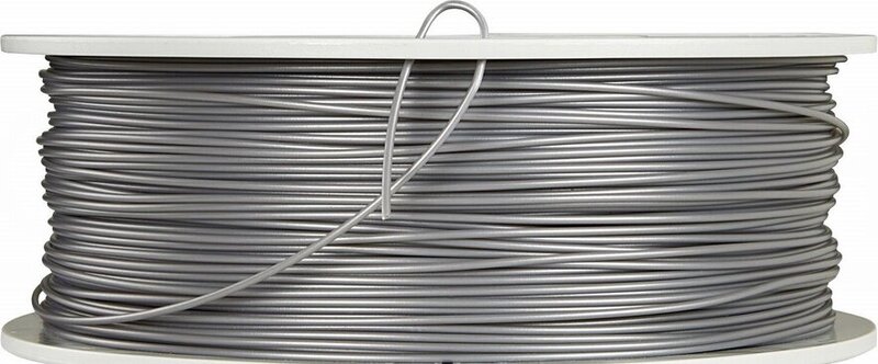 3D Printer Filament PLA 1.75MM SILVER/METAL GREY 1KG