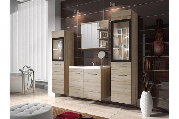 Galbally Badrumsmöbelset Brown -