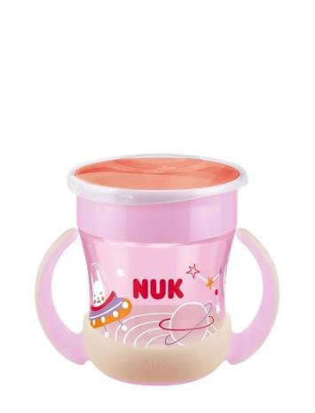 NUK Evolution Mini Magic -muki, vaaleanpunainen, 6 kk+ – kuva 2/4