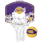 Wilson NBA Team Los Angeles Lakers Indoor Mini Basketball Set