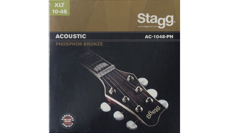 Stagg AC-1048-PH Phosphor Bronze 0.010 - 0.048 Akustisen kitaran kielet