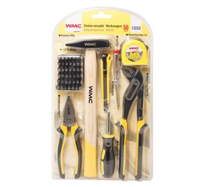Lahjaidea - WMC TOOL KIT 50EL DRILLS BLADES PUNCHES PUNCHES
