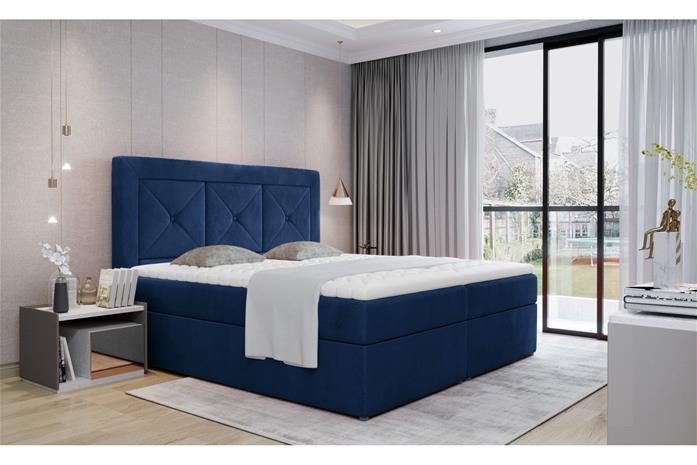 Sänkypaketti Cataloba 140x200 cm - Sininen