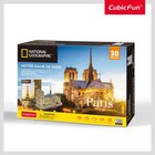 Cubicfun National Geographic Notre dame de Paris 3D palapeli