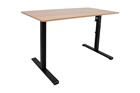Työpöytä Ergo Optimal 1-moottorilla 140x70 cm Puu/Musta -