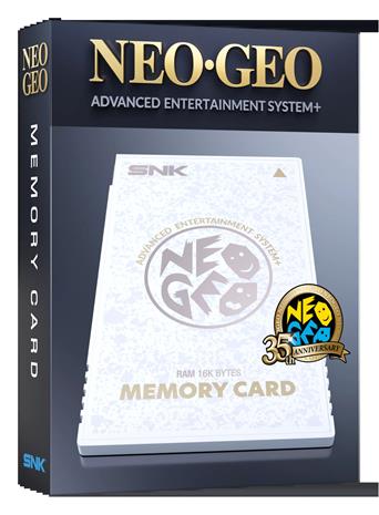 NEOGEO AES+ Memory Card, muistikortti