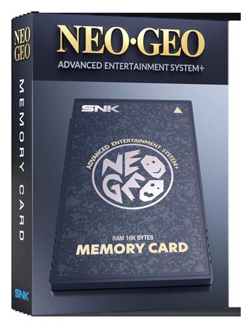 NEOGEO AES+ Memory Card, muistikortti