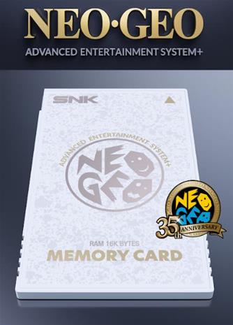 NEOGEO AES+ Memory Card, muistikortti