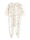 Lindex Pyjamas With Feet - Beige - 56