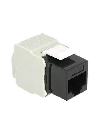 Delock Keystone Module RJ45 jack > LSA Cat.6 UTP black
