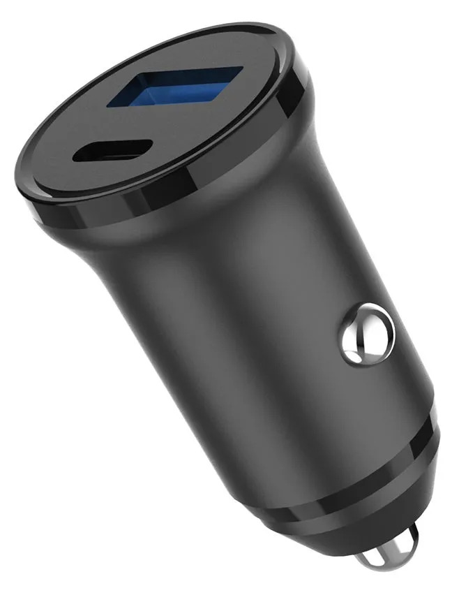 GEAR 665142, 1 x USB-C, 1 x USB-A, 30W, PD 30W, Quick Charge -autolaturii