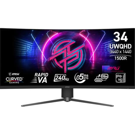 MSI MPG 346CQRF (34"), näyttö