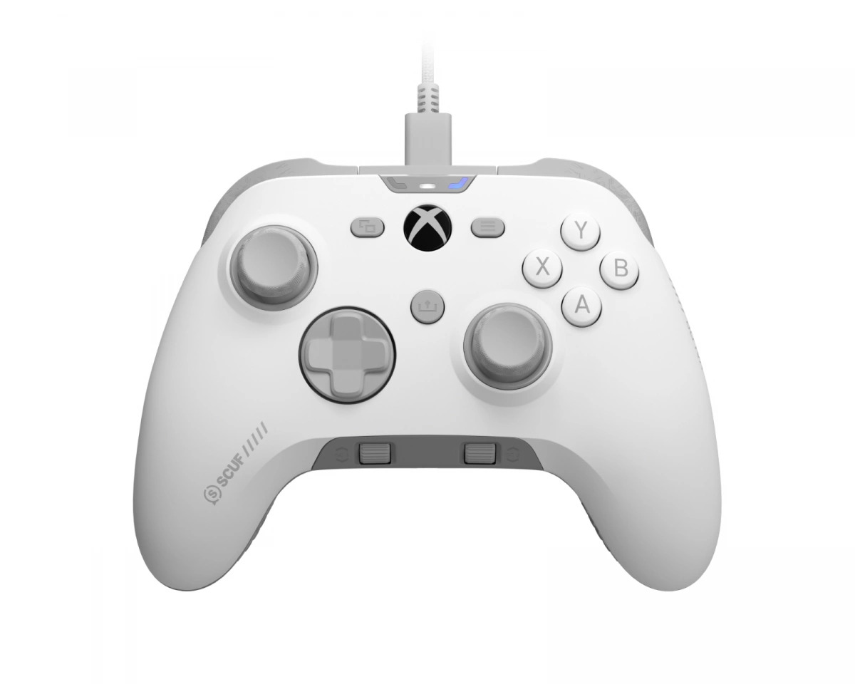 Scuf Valor Wired TMR -ohjain PC/Xbox - Valkoinen