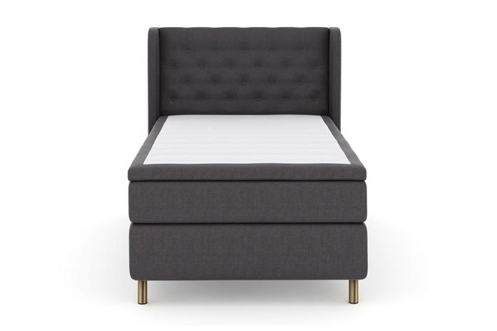 Sänkypaketti Choice No 4 120x200 Medium - Tummanharmaa/Kuparijalat