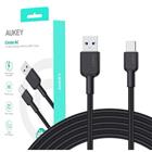 Aukey CB-NAC1 USB-C Type-C Power Delivery PD 60W 3A 1m nylon - Black