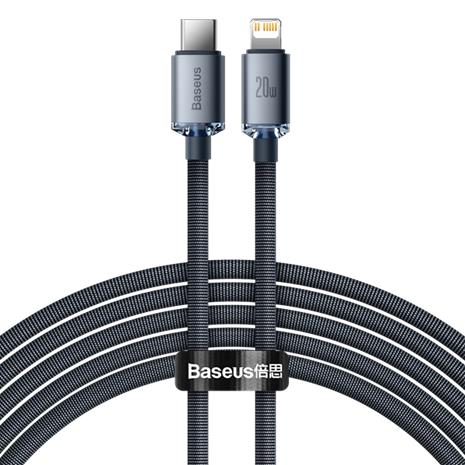 Baseus Crystal Shine cable USB-C to Lightning 20W PD 2m – kuva 6/8