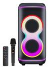 DENVER BPS-370 - Bluetooth Party Speaker with light function & 2 x 6.5" woofers - Black