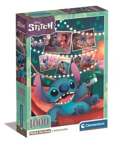 Clementoni Jigsaw Puzzle Disney Stitch 1000pcs. Lattia