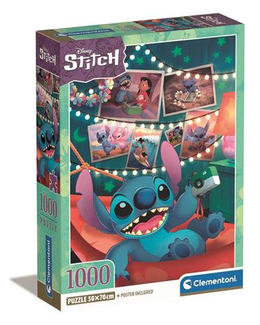 Clementoni Jigsaw Puzzle Disney Stitch 1000pcs. Lattia