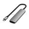 Satechi 4-i-1 USB-C Slim Multiport Adapter 4K - rymdgrå – kuva 7