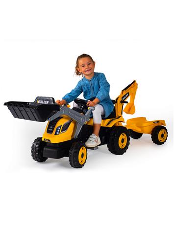 SMOBY BUILDER MAX TRAKTORI PERä?VAUNULLA